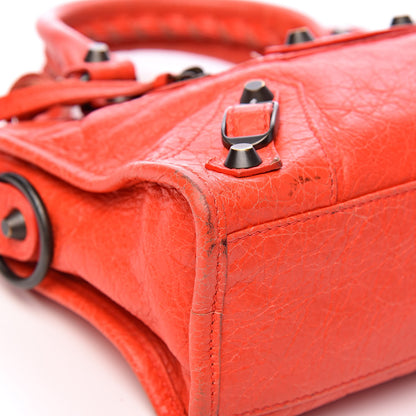 Balenciaga Agneau Classic Hardware Mini City Rose Corail 19 of 25