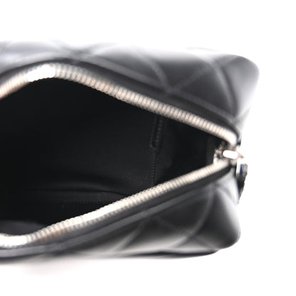 Saint Laurent Calfskin Y Quilted Monogram Small Loulou Bowling Bag Black 5 of 10