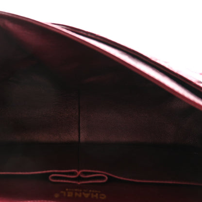 Chanel Metallic Aged Calfskin Quilted 2.55 Reissue 227 Flap Dark Red 5 of 11