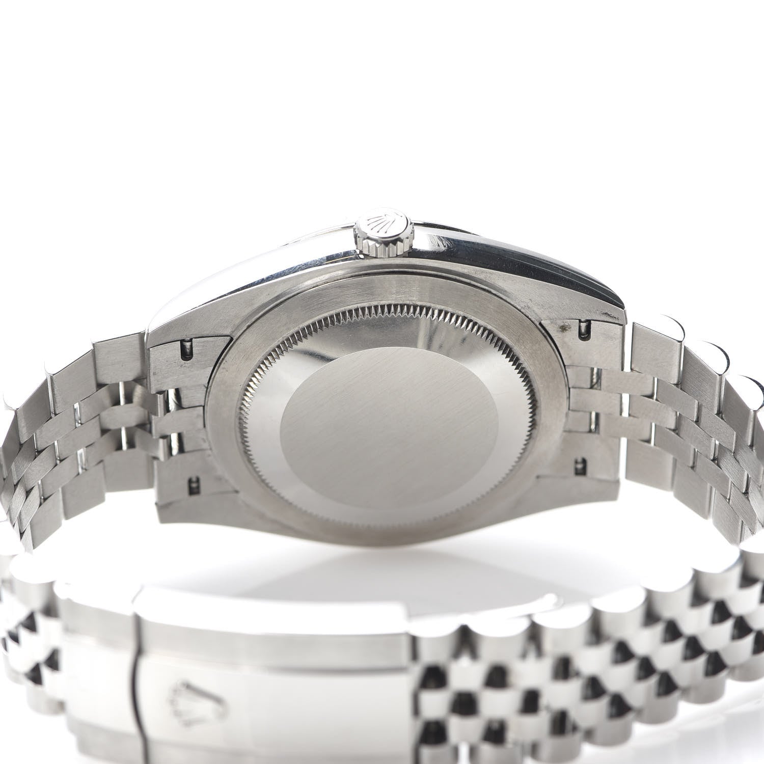 Rolex Stainless Steel 18K White Gold Diamond 41mm Oyster Perpetual Datejust Watch Dark Rhodium 126334 6 of 8