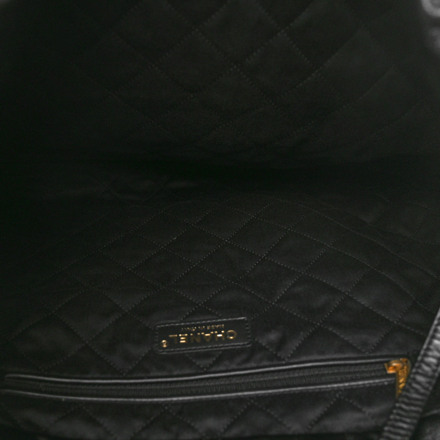 Chanel Shiny Calfskin Quilted Chanel 22 Black 6 of 10