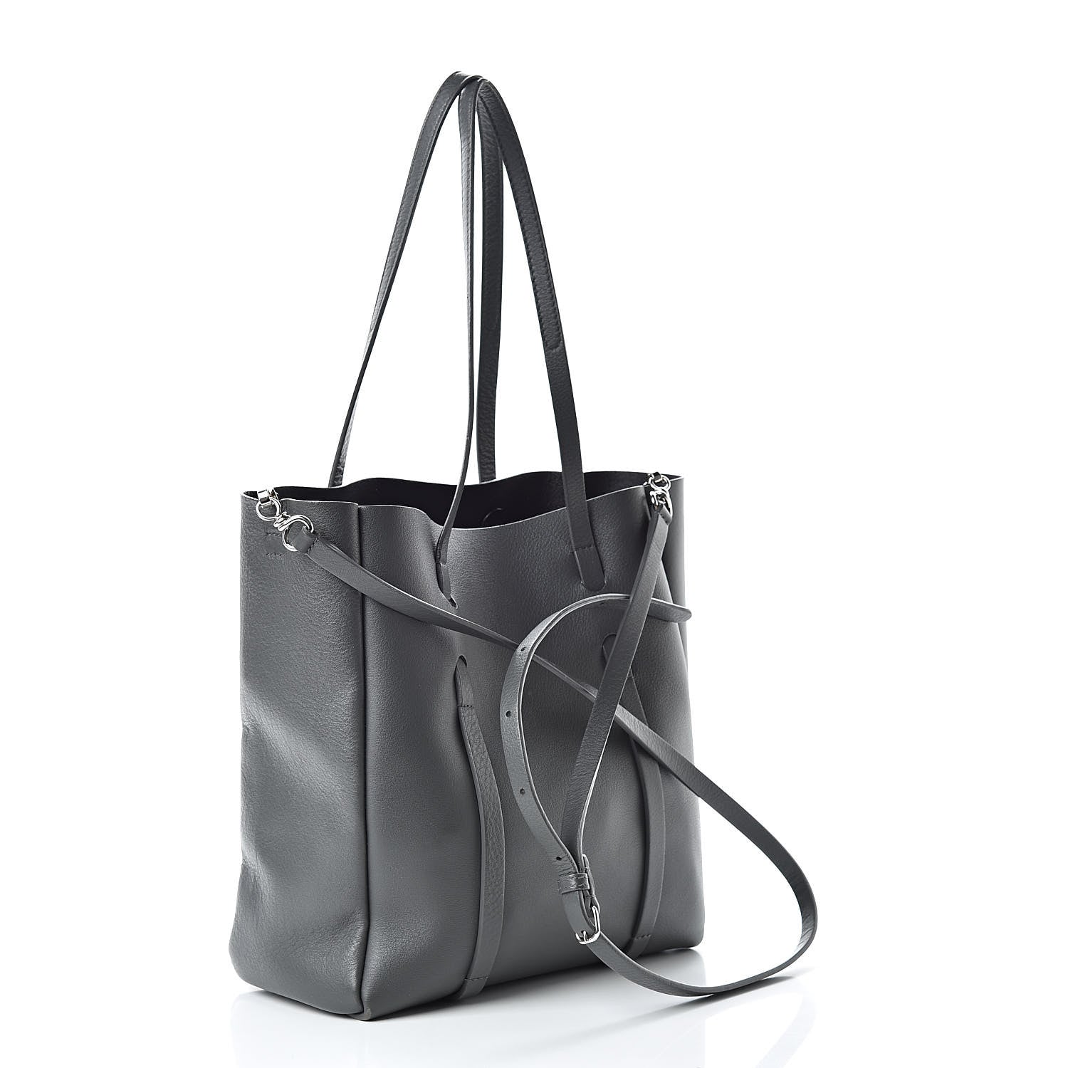Balenciaga Calfskin XS Everyday Tote Grey Black 4 of 14