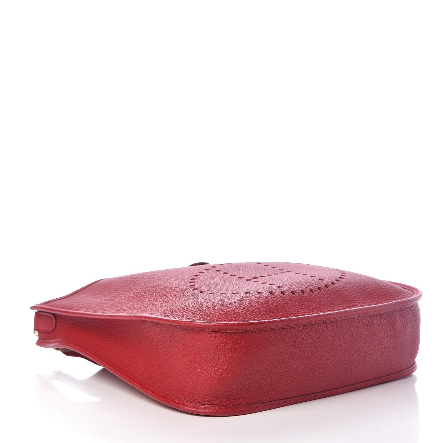Hermes Taurillon Clemence Evelyne GM Rouge Vif 4 of 10