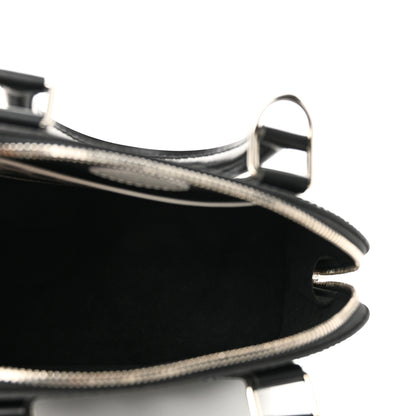 Louis Vuitton X YK Epi Alma BB Black White 5 of 9