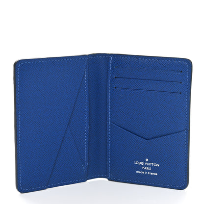 Louis Vuitton Taigarama Pocket Organizer NM Cobalt 5 of 7