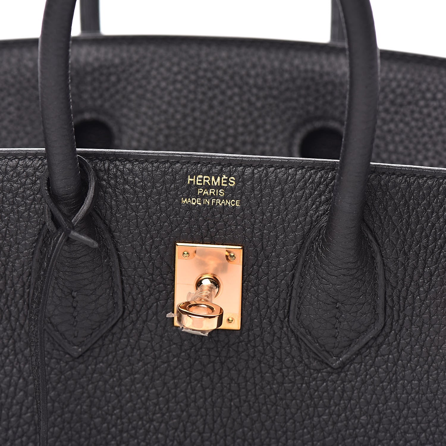 Hermes Togo Birkin 25 Black 8 of 28