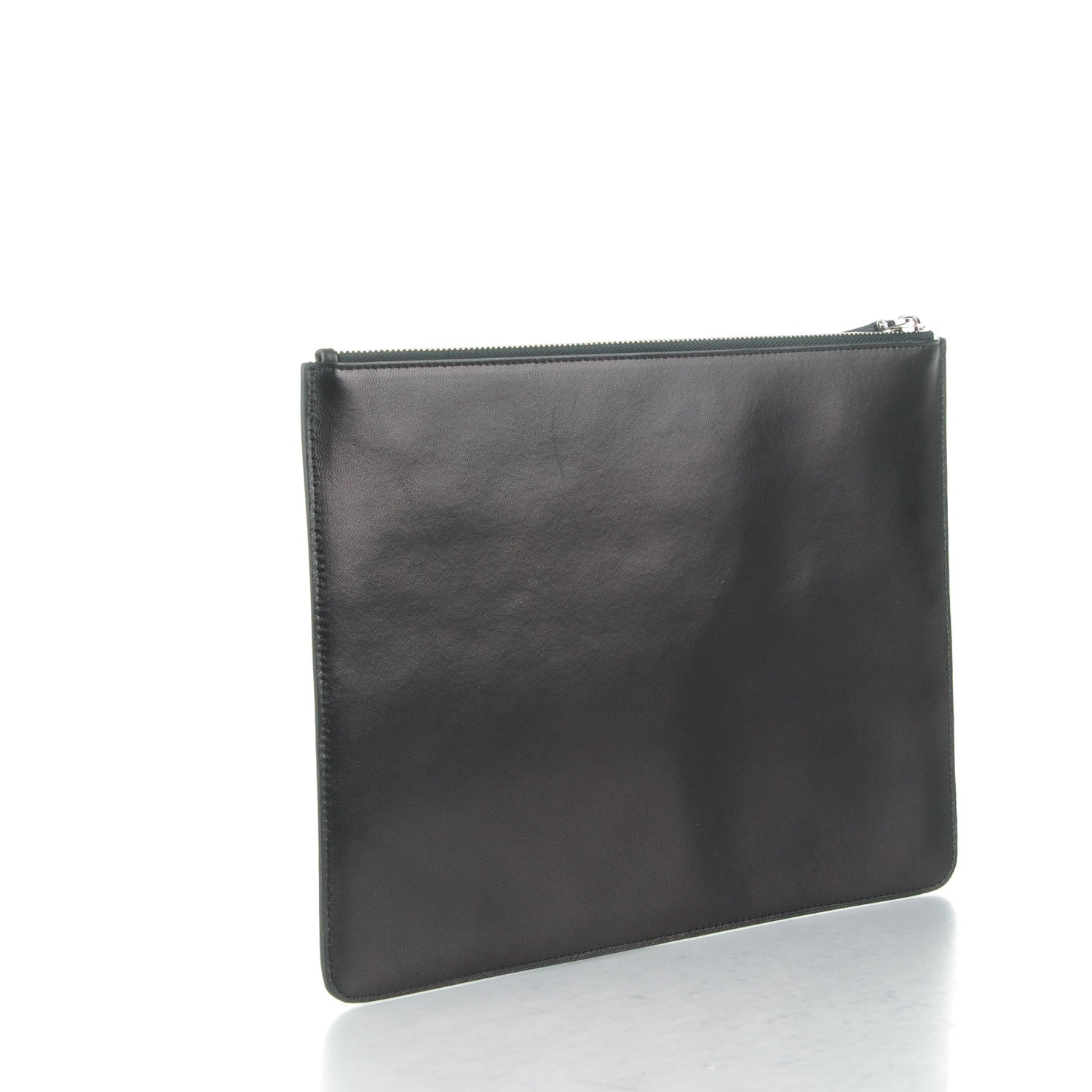 Givenchy Lambskin American Flag Embossed Pouch Black 3 of 7