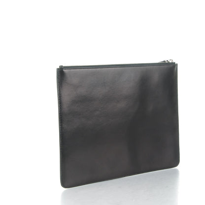Givenchy Lambskin American Flag Embossed Pouch Black 3 of 7