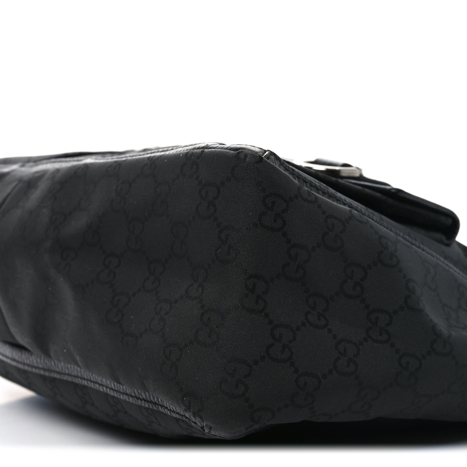 Gucci Nylon Monogram Abbey D Ring Tote Black 10 of 10