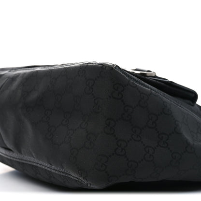 Gucci Nylon Monogram Abbey D Ring Tote Black 10 of 10