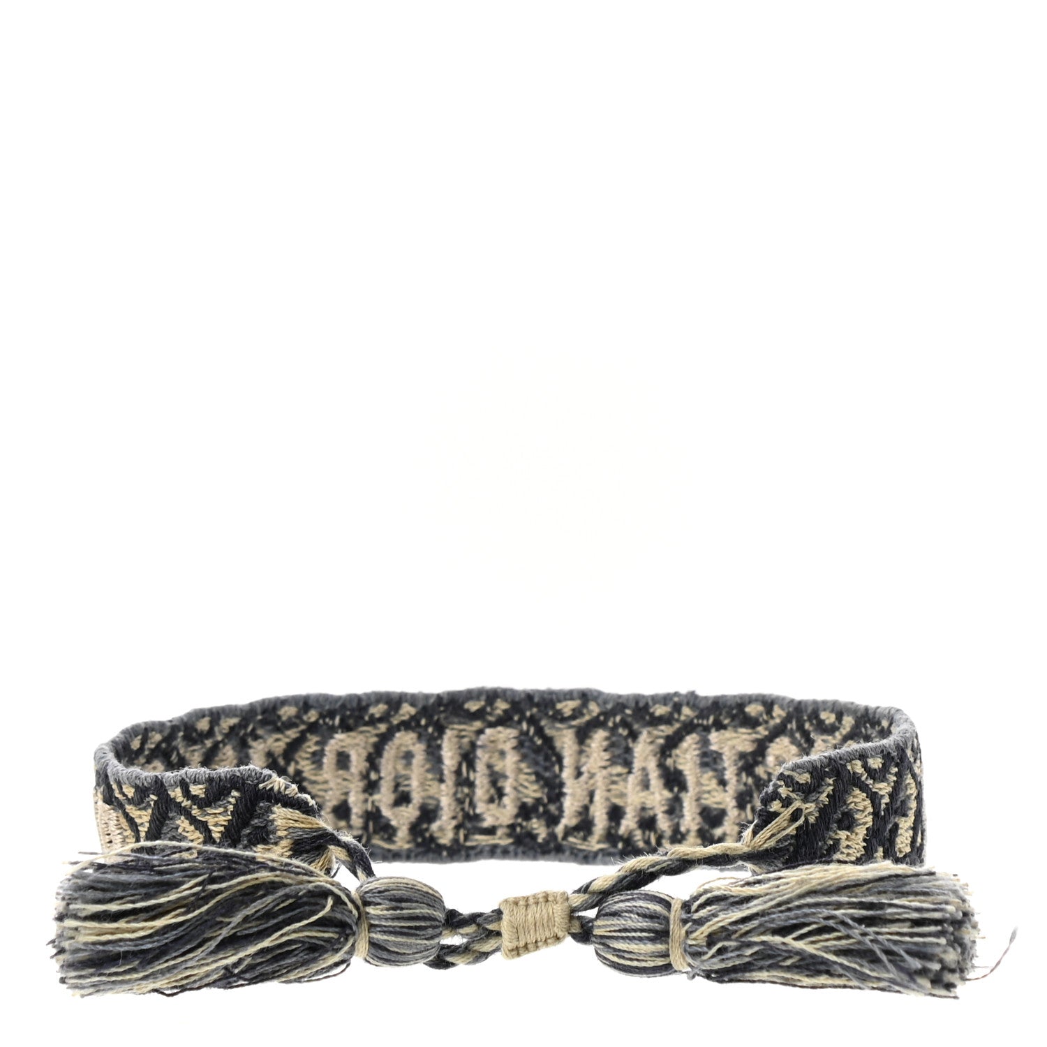 Christian Dior Woven Cotton J'Adior Friendship Bracelet Blue 3 of 3