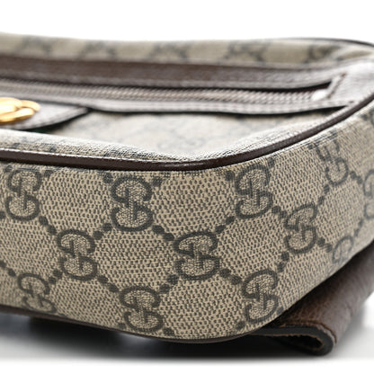 Gucci Soft GG Supreme Monogram Medium Ophidia Belt Bag Dark Brown 10 of 13