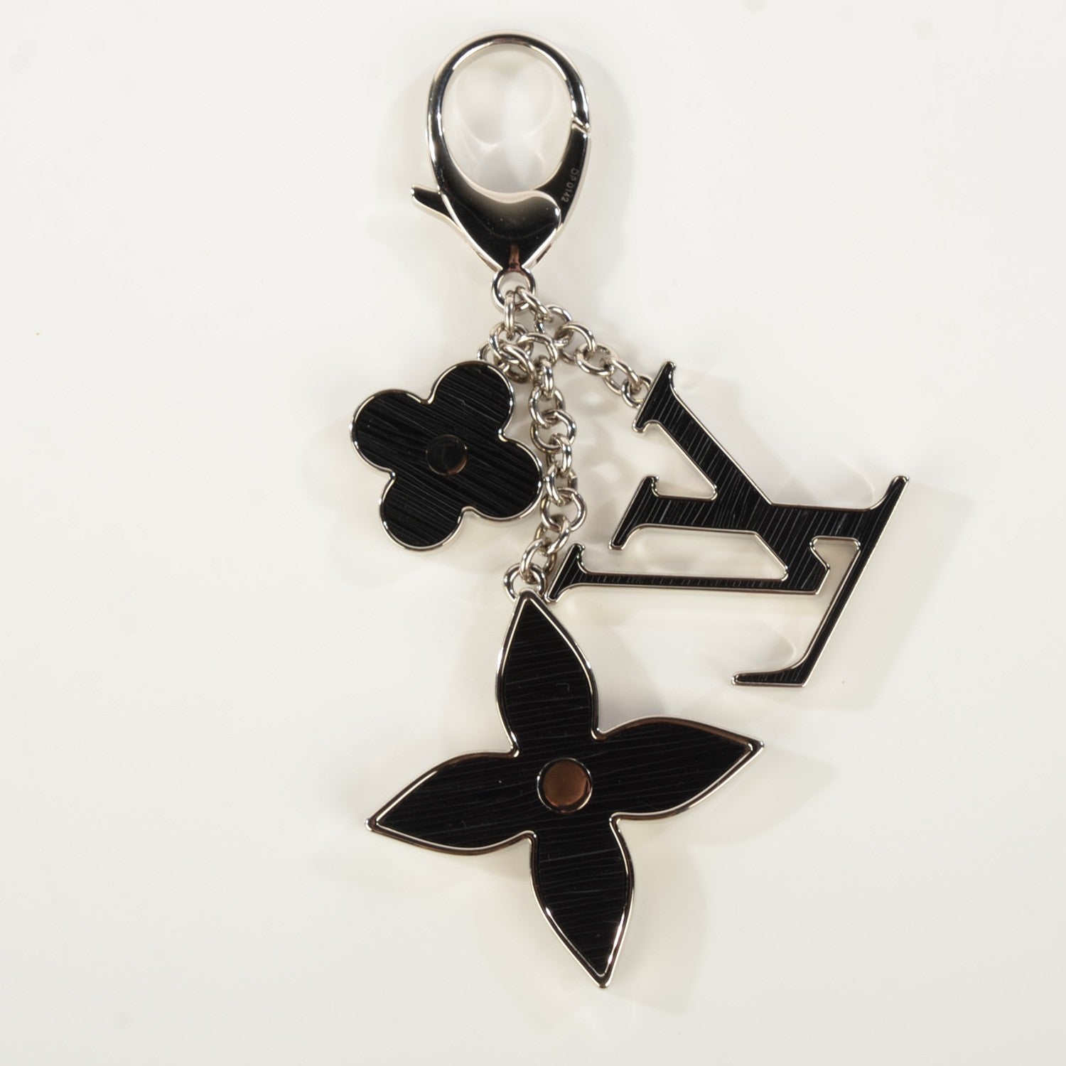 Louis Vuitton Electric Epi Fleur d'Epi Bag Charm Black 3 of 6