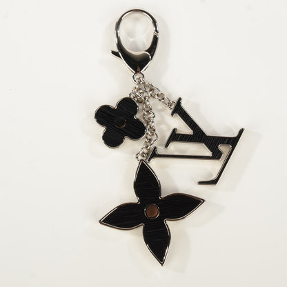 Louis Vuitton Electric Epi Fleur d'Epi Bag Charm Black 3 of 6