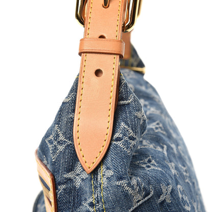 Louis Vuitton Monogram Denim Baggy PM Blue 9 of 10