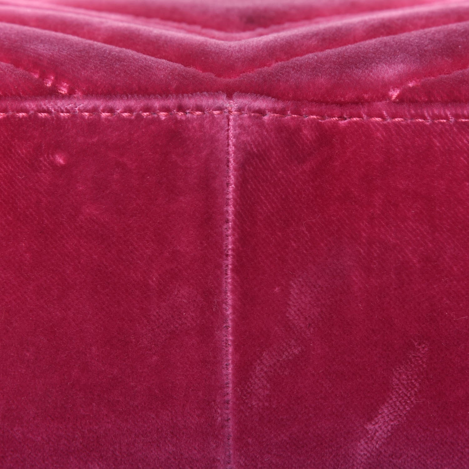 Gucci Velvet Matelasse Small GG Marmont Shoulder Bag Light Raspberry Rose 16 of 20
