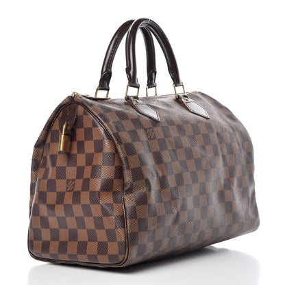 Louis Vuitton Damier Ebene Speedy 30 3 of 18