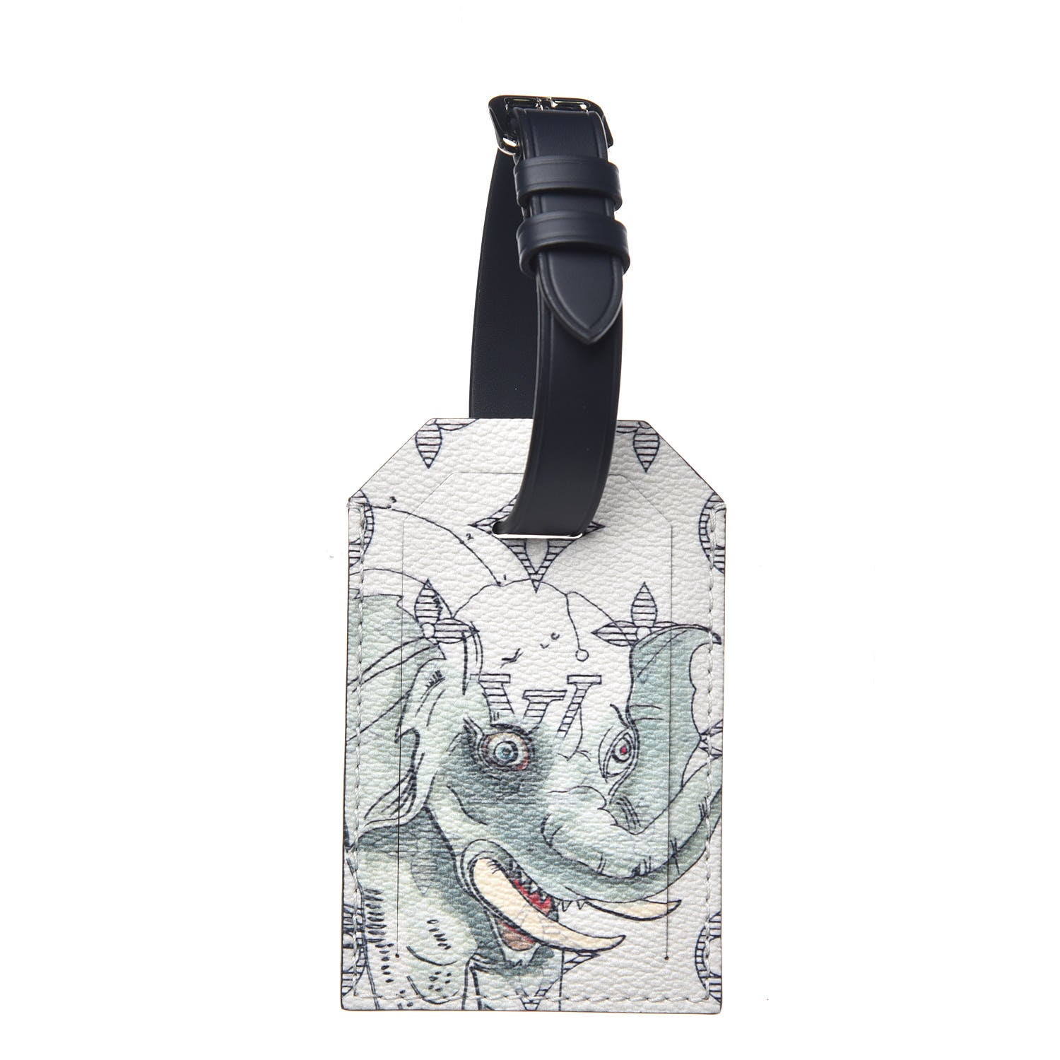 Louis Vuitton Savane Monogram Chapman Elephant Luggage Tag 1 of 3
