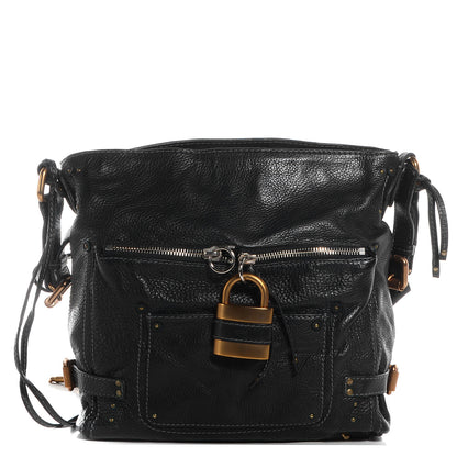 Chloe Leather Large Paddington Shoulder Bag Black 1 of 11