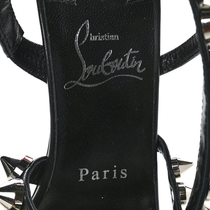 Christian Louboutin Kid Spitika 100 Sandals 37 Black 6 of 7