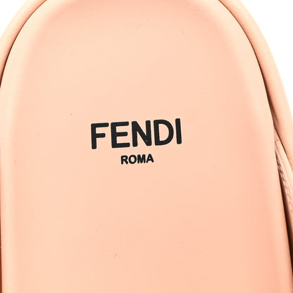 Fendi Vitello Womens Fendigraphy Slide Sandals 36 Light Rose 7 of 11