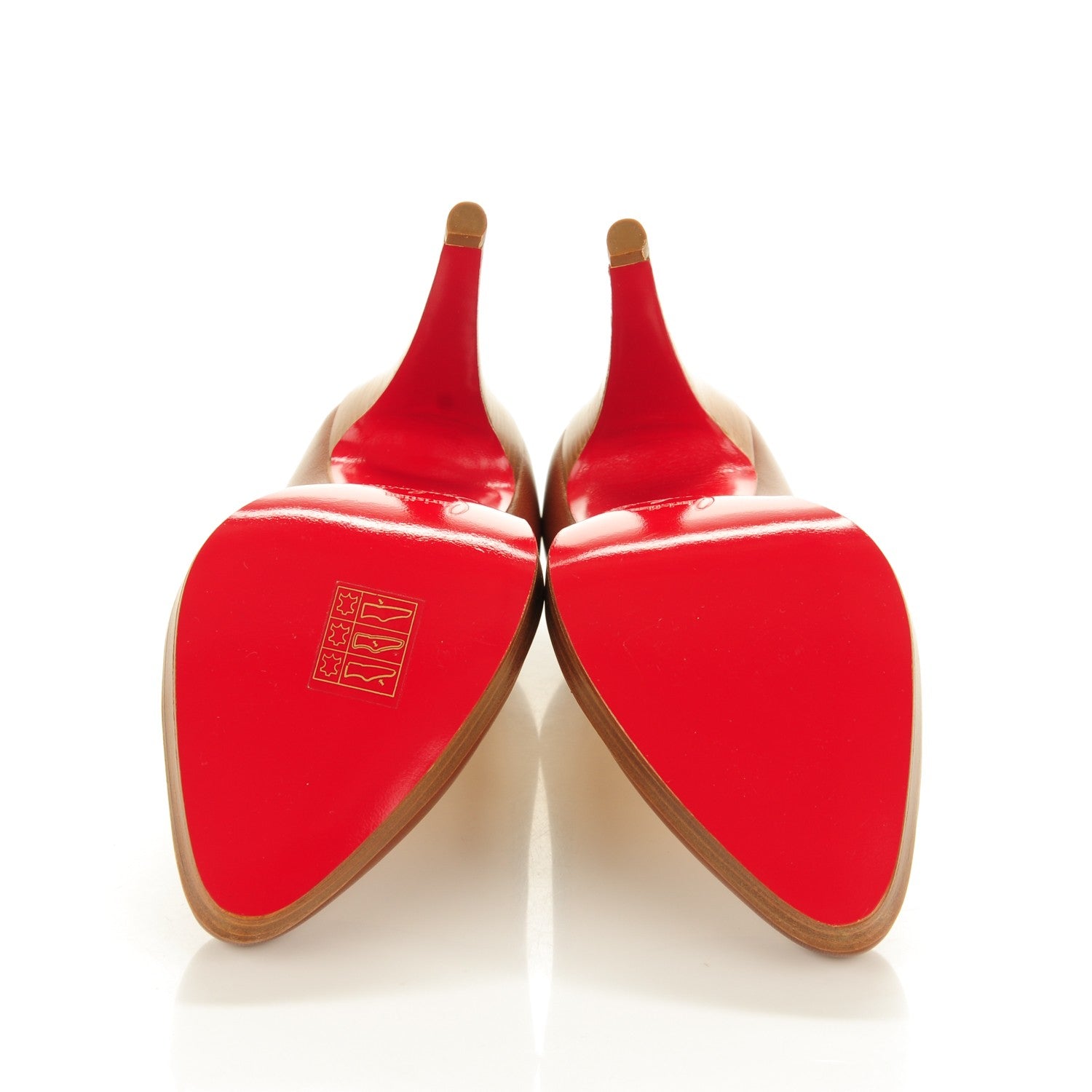 Christian Louboutin Kid Capretto Decollete 868 120 Pumps 35 Luggage 5 of 7