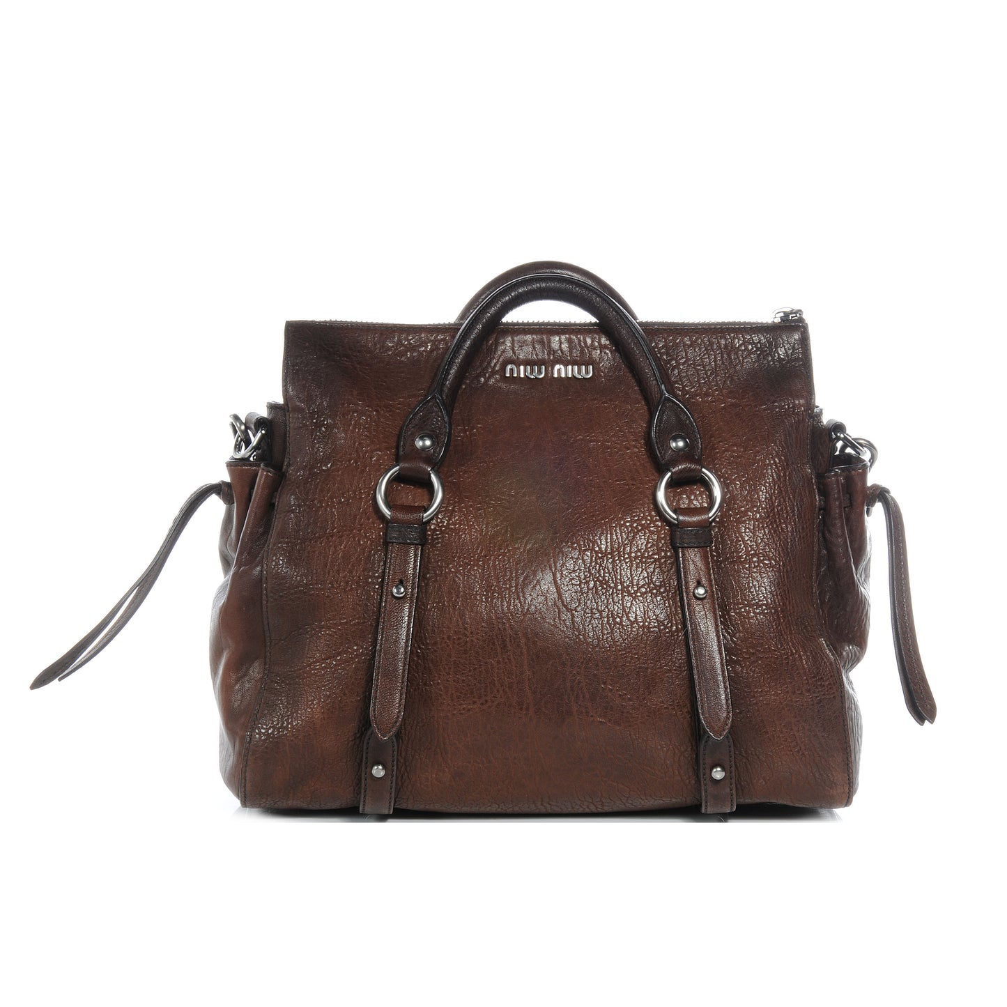 Nappa Monk Satchel Bruciato