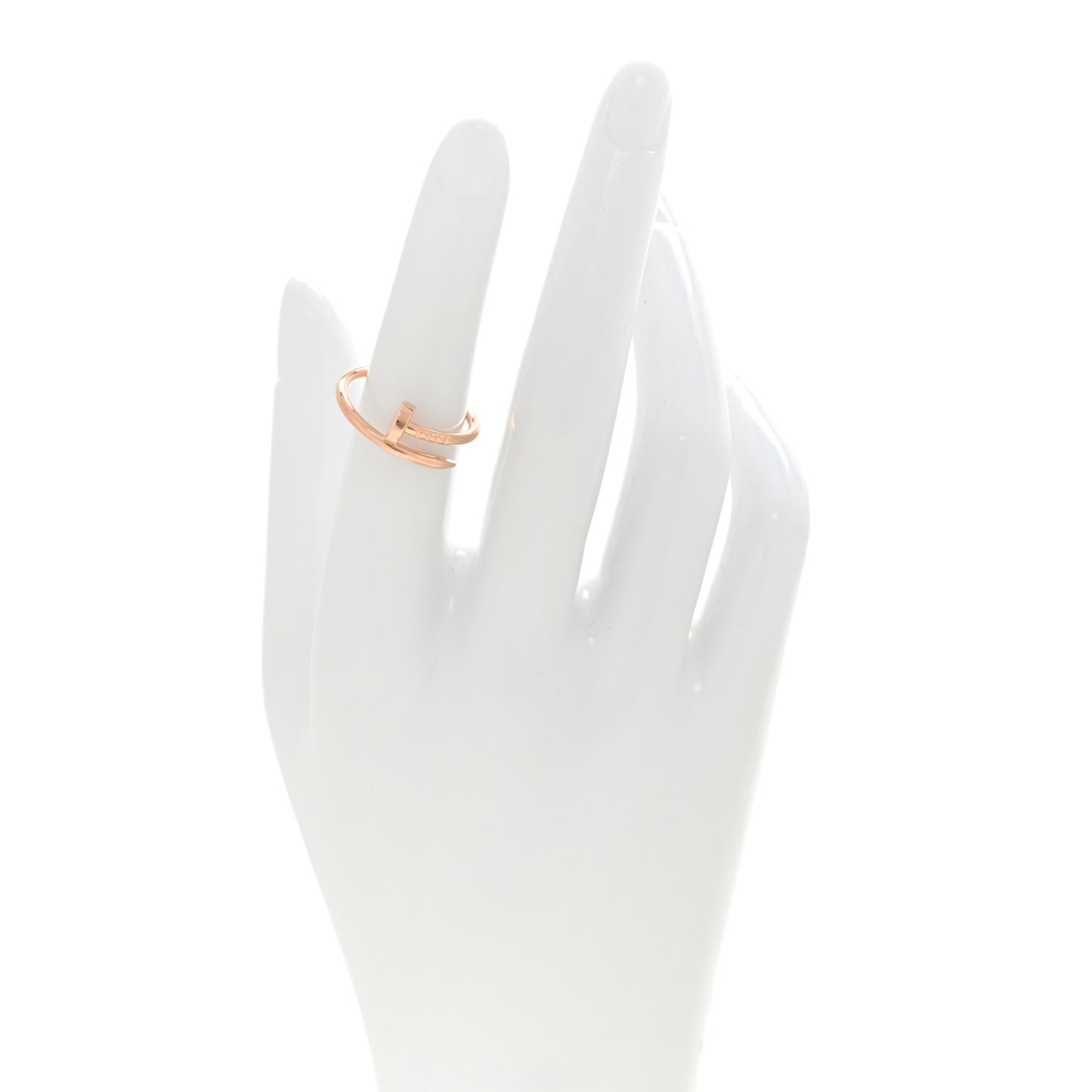 18K Pink Gold Small Juste Un Clou Ring 52 6