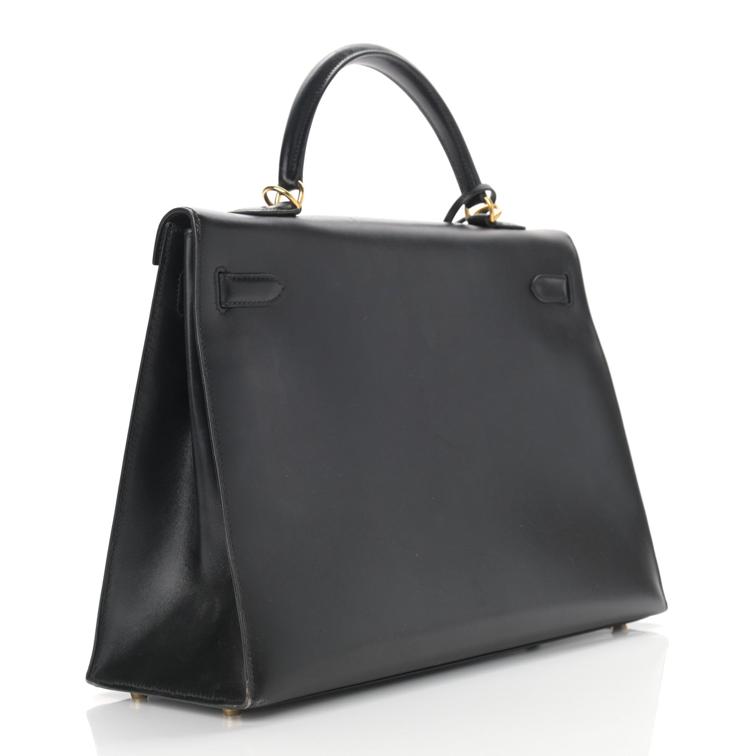 Hermes Box Kelly Sellier 35 Black 2 of 19