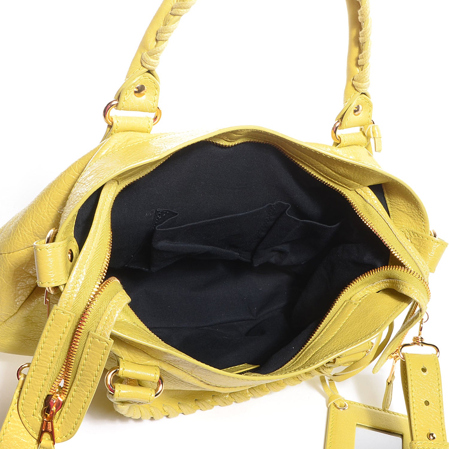 Balenciaga Agneau Giant 12 Gold Hardware Town Jaune Poussin 7 of 12