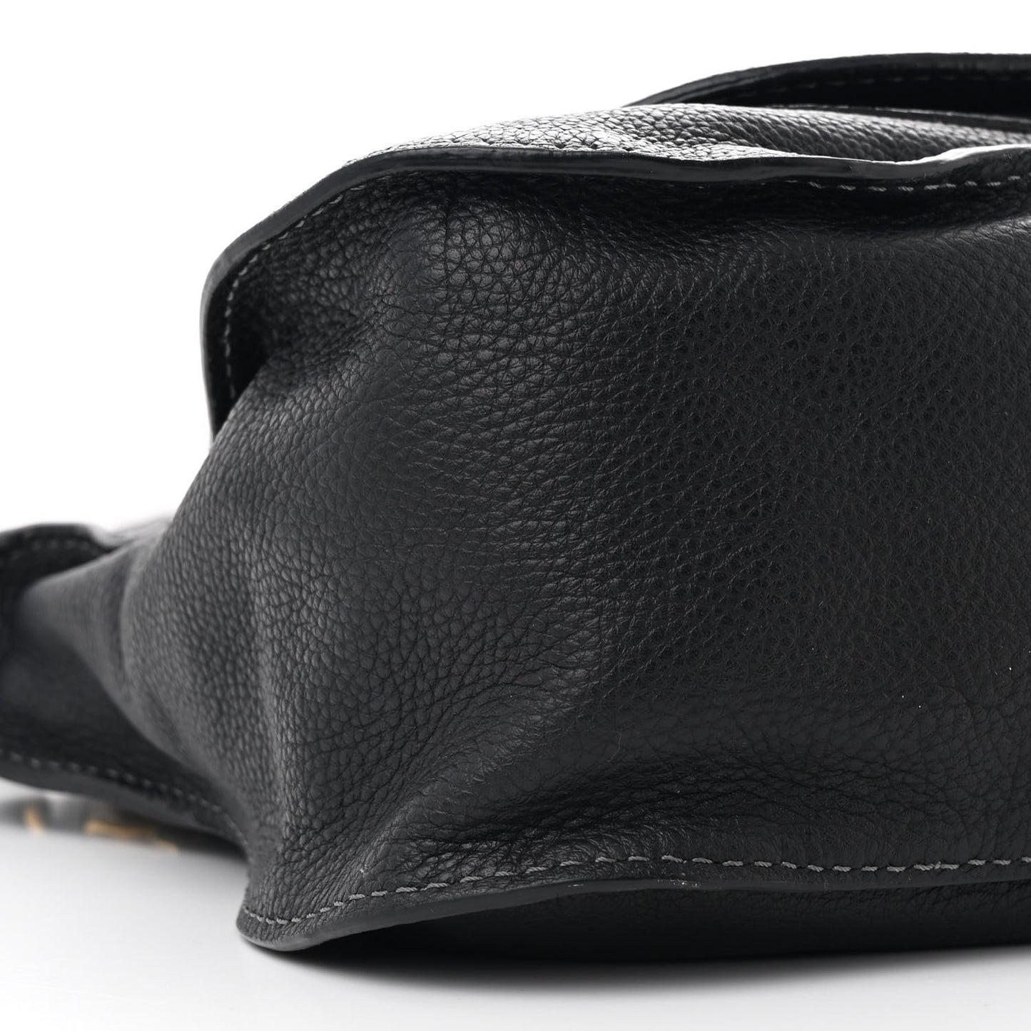 Calfskin Medium Marcie Satchel Black