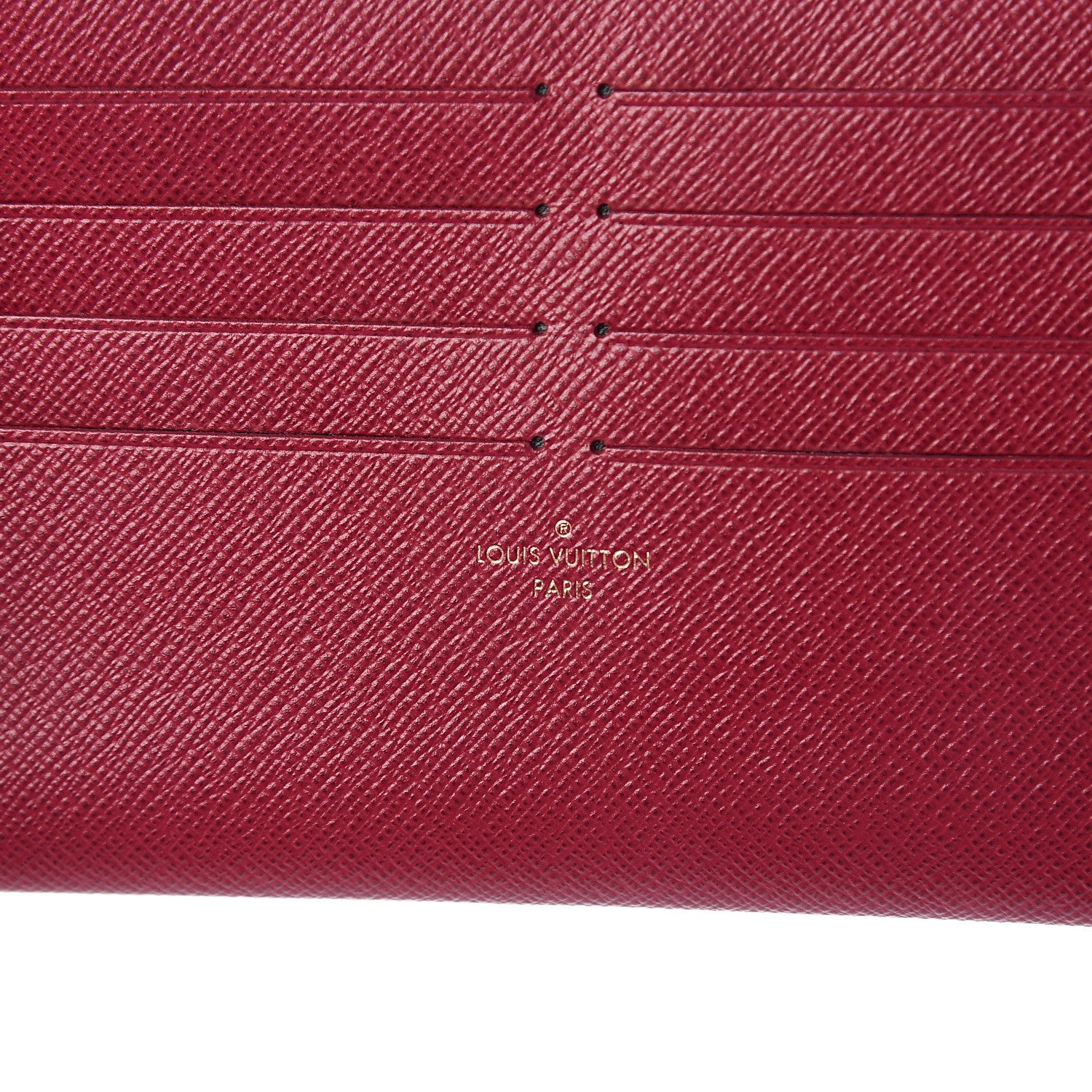 Louis Vuitton Calfskin Felicie Card Holder Insert Fuchsia 5 of 5