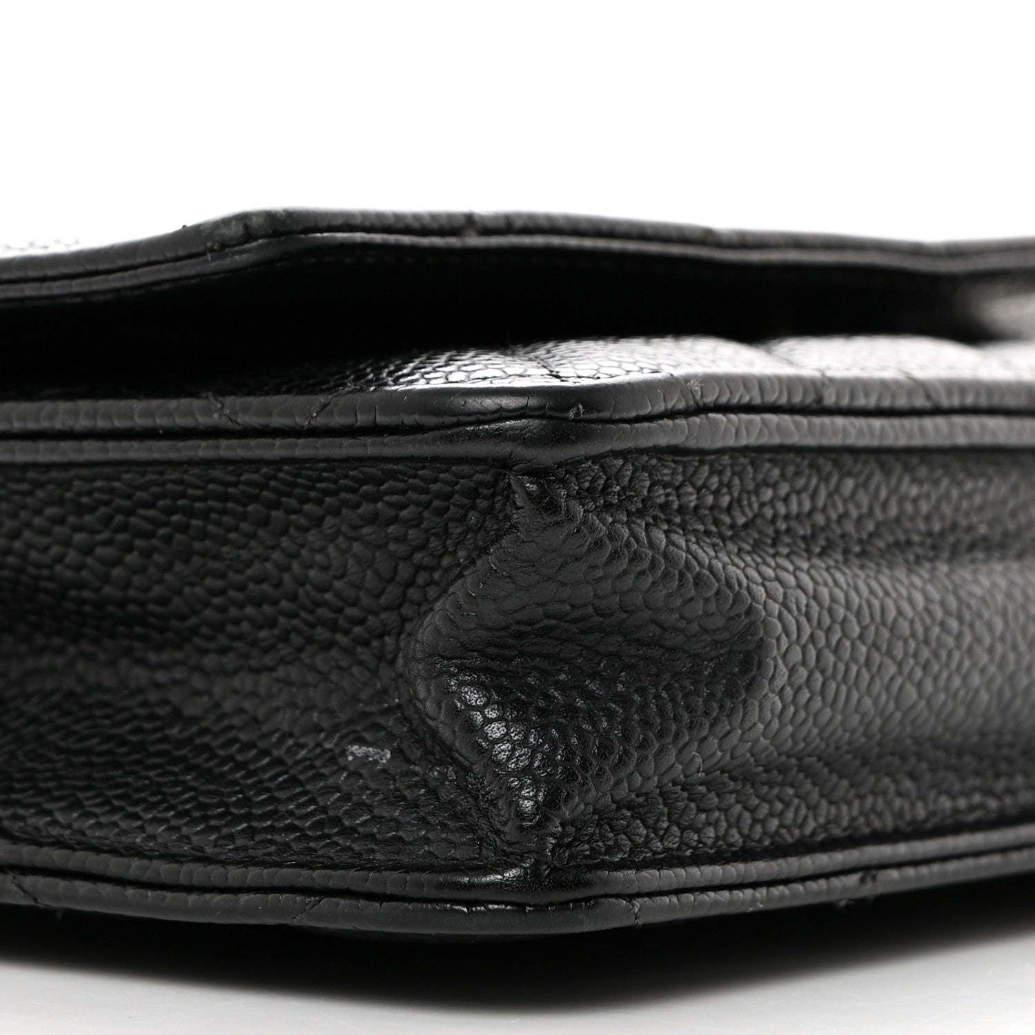 Chanel Caviar Quilted Wallet on Chain WOC Black 10 of 11