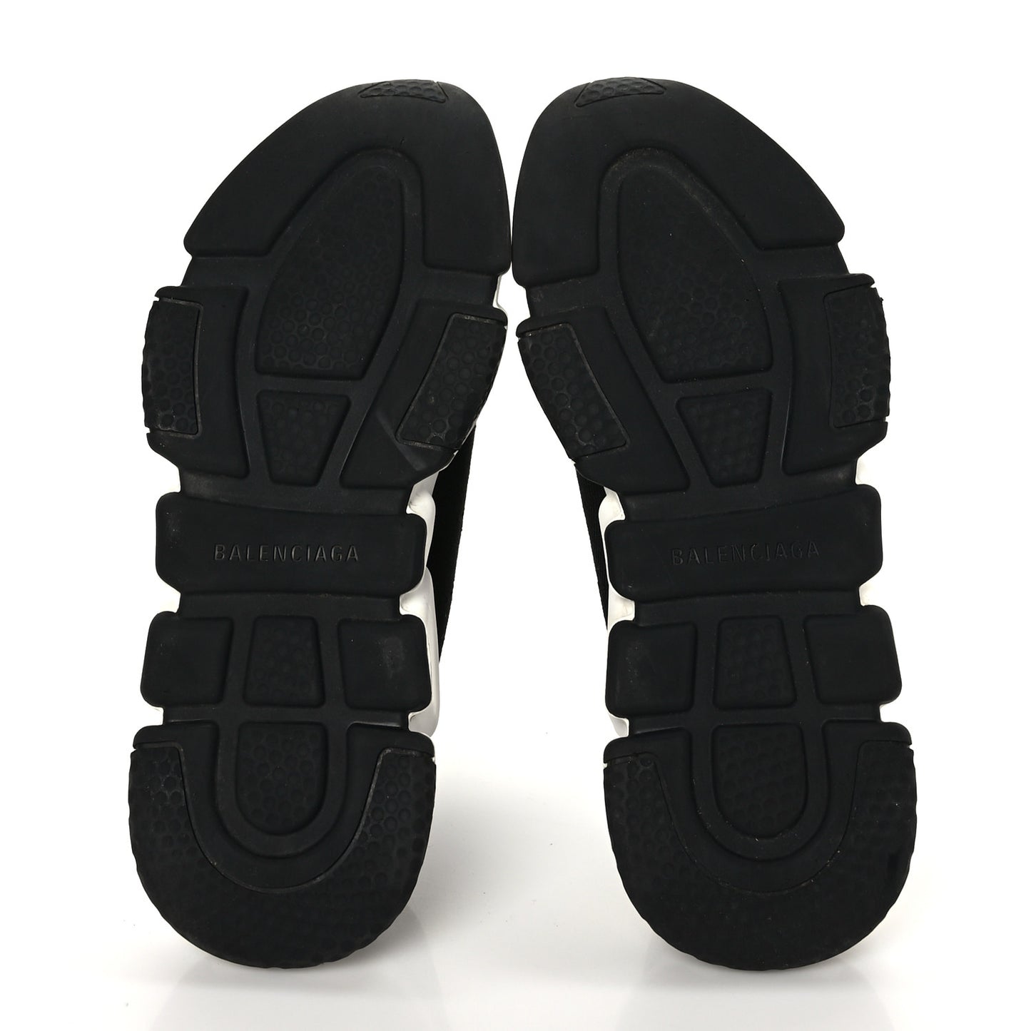Neoprene Knit Womens Speed Sneakers 39 Black White