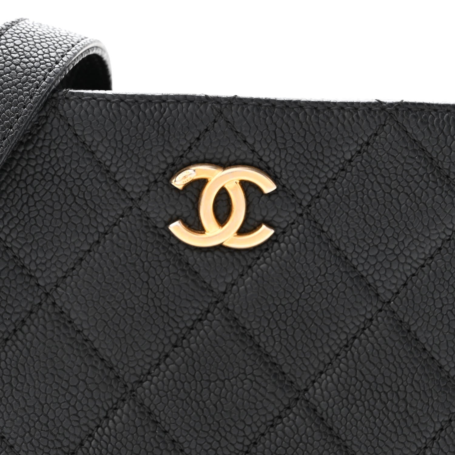 Chanel Caviar Quilted Waist Bag Black 8 of 10