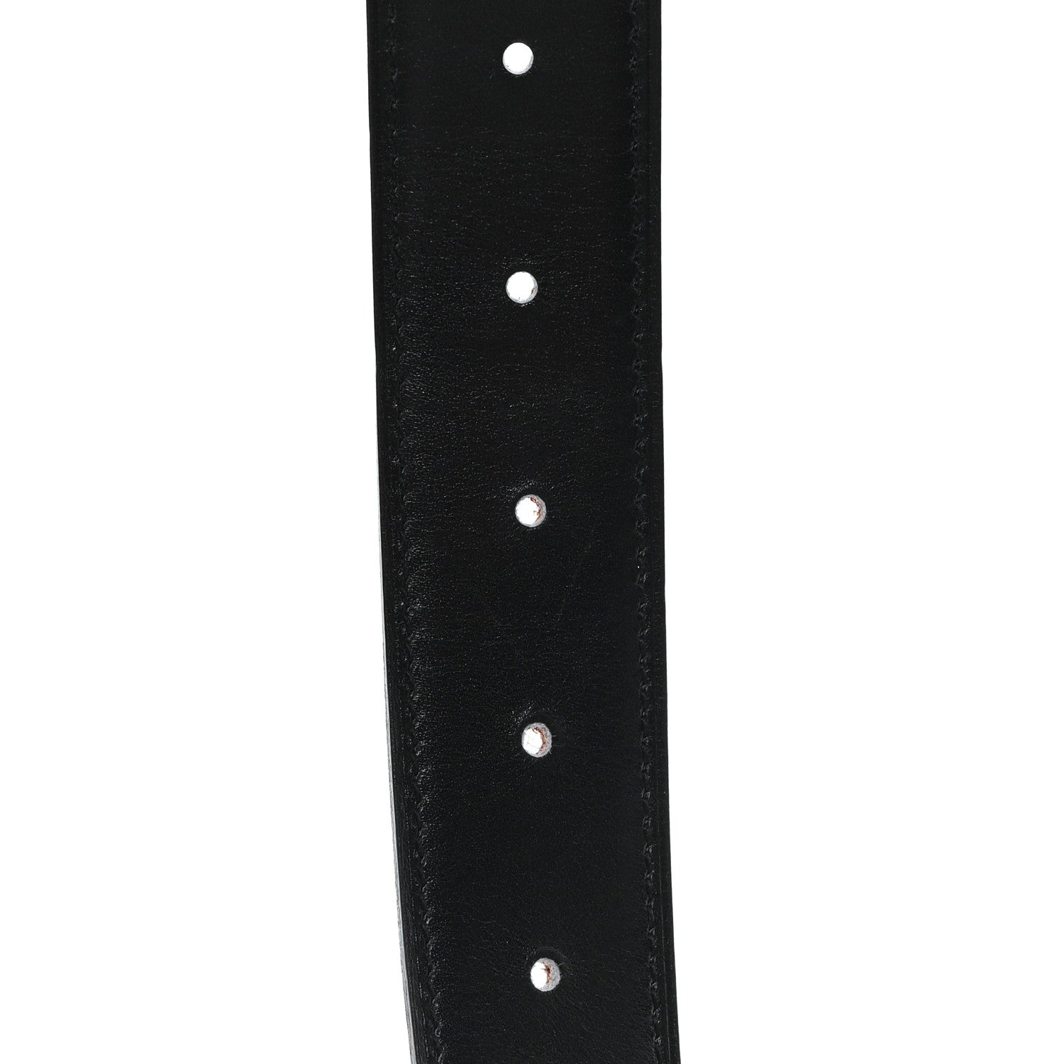 Hermes Box Togo 32mm Belt Strap 100 40 Black Gold 4 of 4
