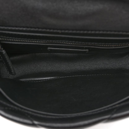 Valentino Garavani Nappa Monochrome Medium Roman Stud Shoulder Bag Black 5 of 9
