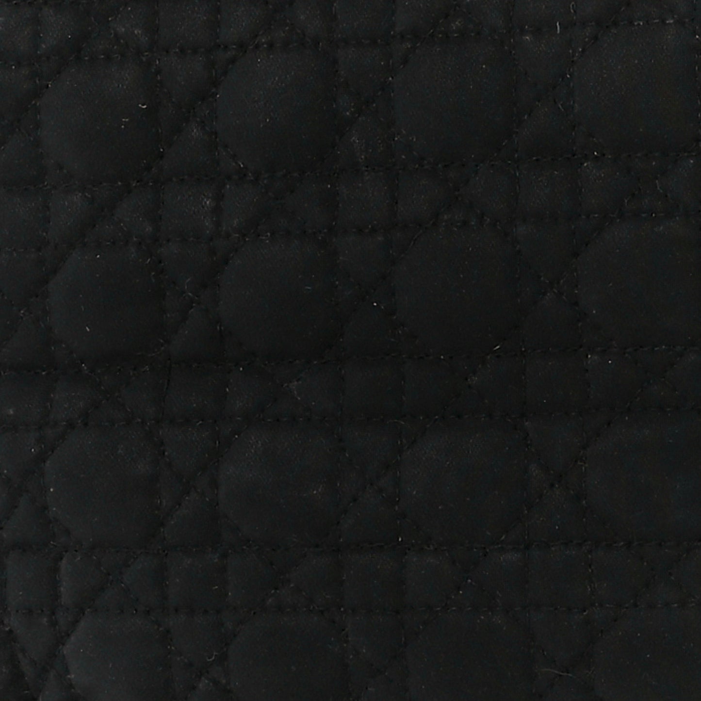 Nylon Cannage Large Lady Dior Black