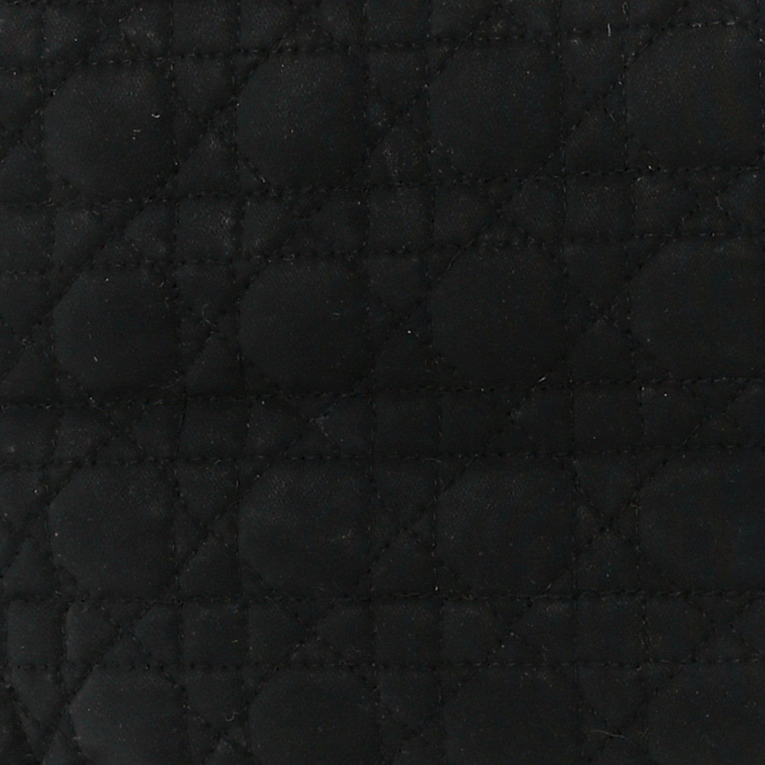 Christian Dior Nylon Cannage Large Lady Dior Black 9 of 11