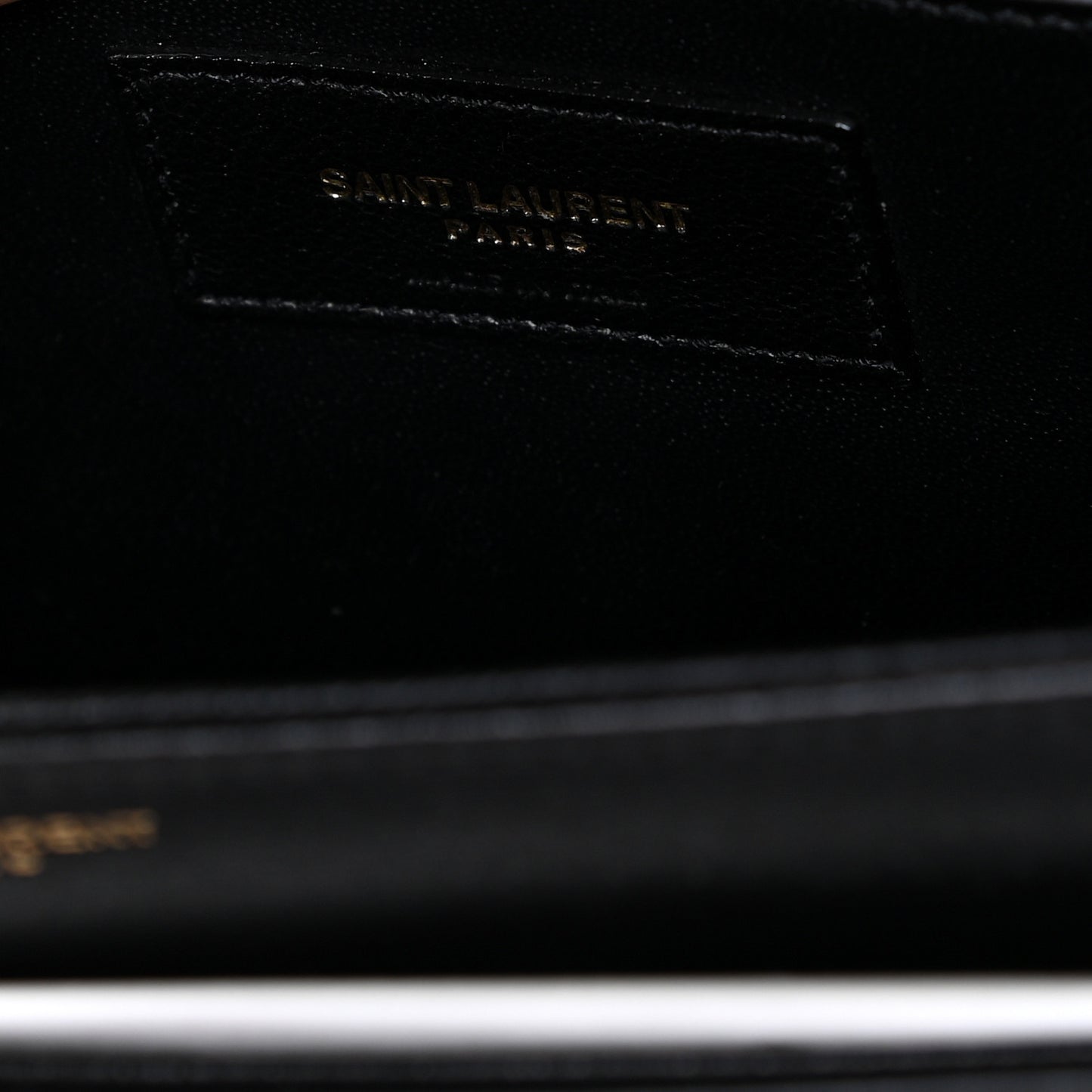 Calfskin Medium Le 61 Shoulder Bag Black