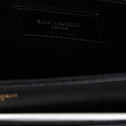 Saint Laurent Calfskin Medium Le 61 Shoulder Bag Black 9 of 9