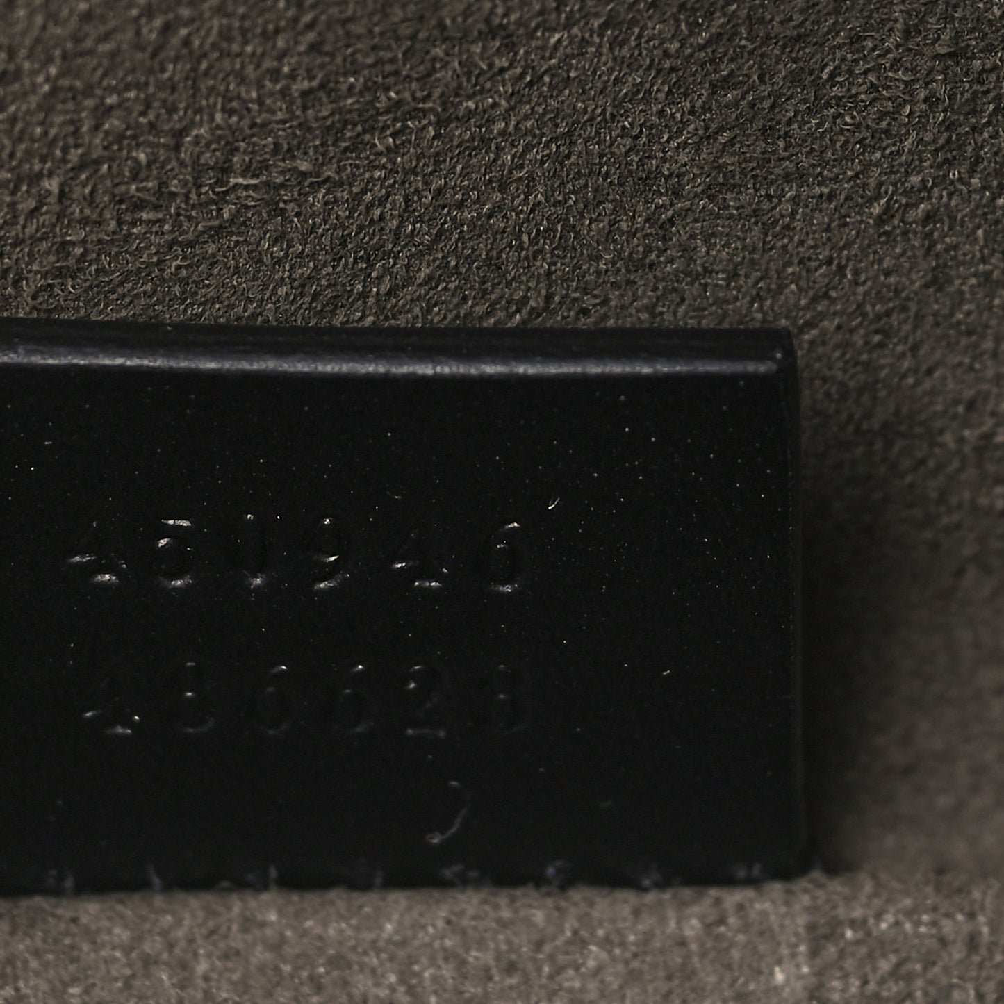 GG Supreme Monogram Belt Bag Black