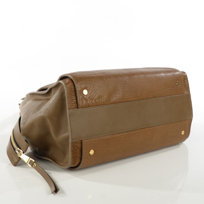 Chloe Pebbled Calfskin Dree Shoulder Bag Brown 4 of 8