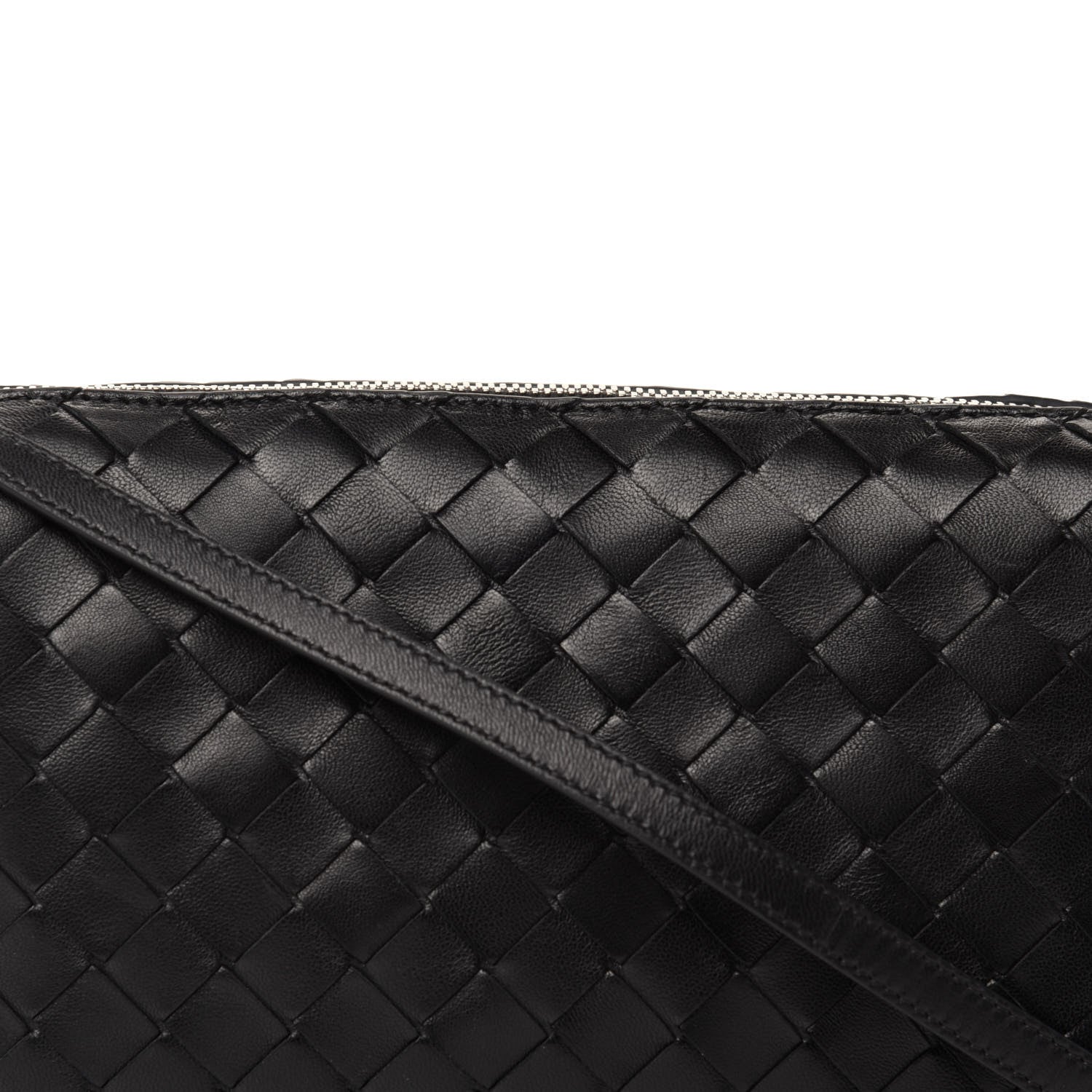 Bottega Veneta Nappa Intrecciato Crossbody Black 9 of 9