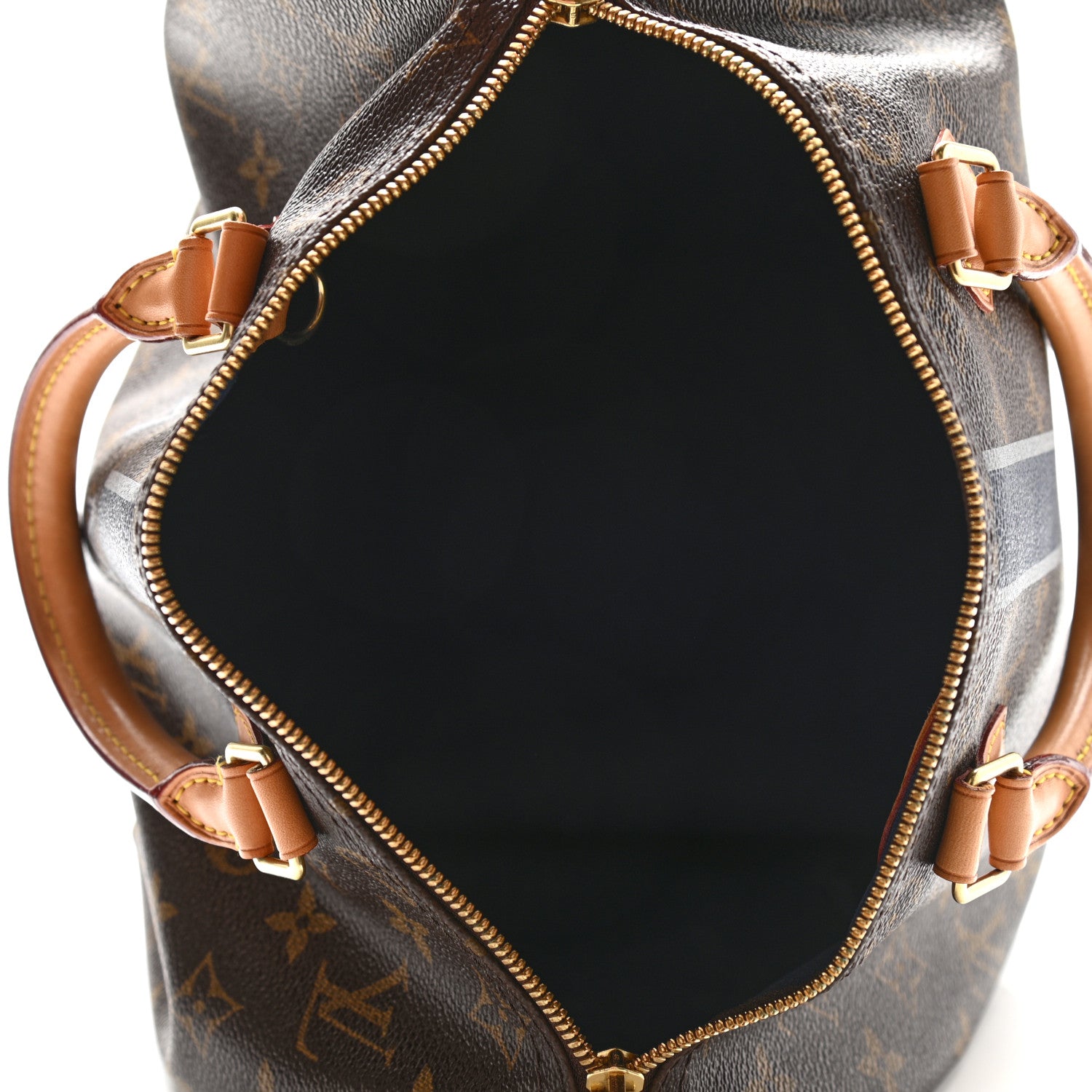 Louis Vuitton Monogram My LV Heritage Speedy Bandouliere 30 Blue Marine Gris 5 of 12