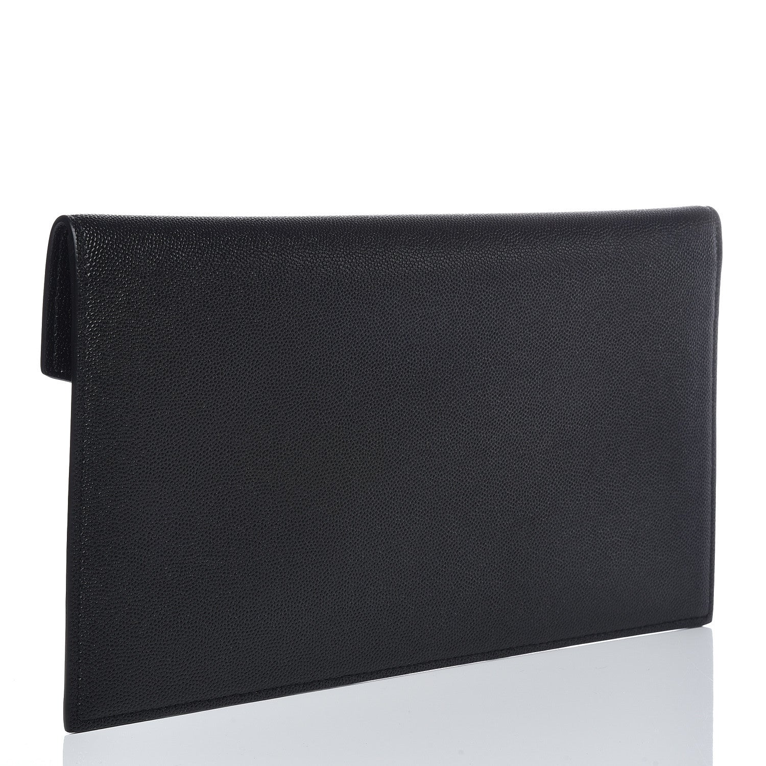 Saint Laurent Grain De Poudre Uptown Pouch Black 3 of 8