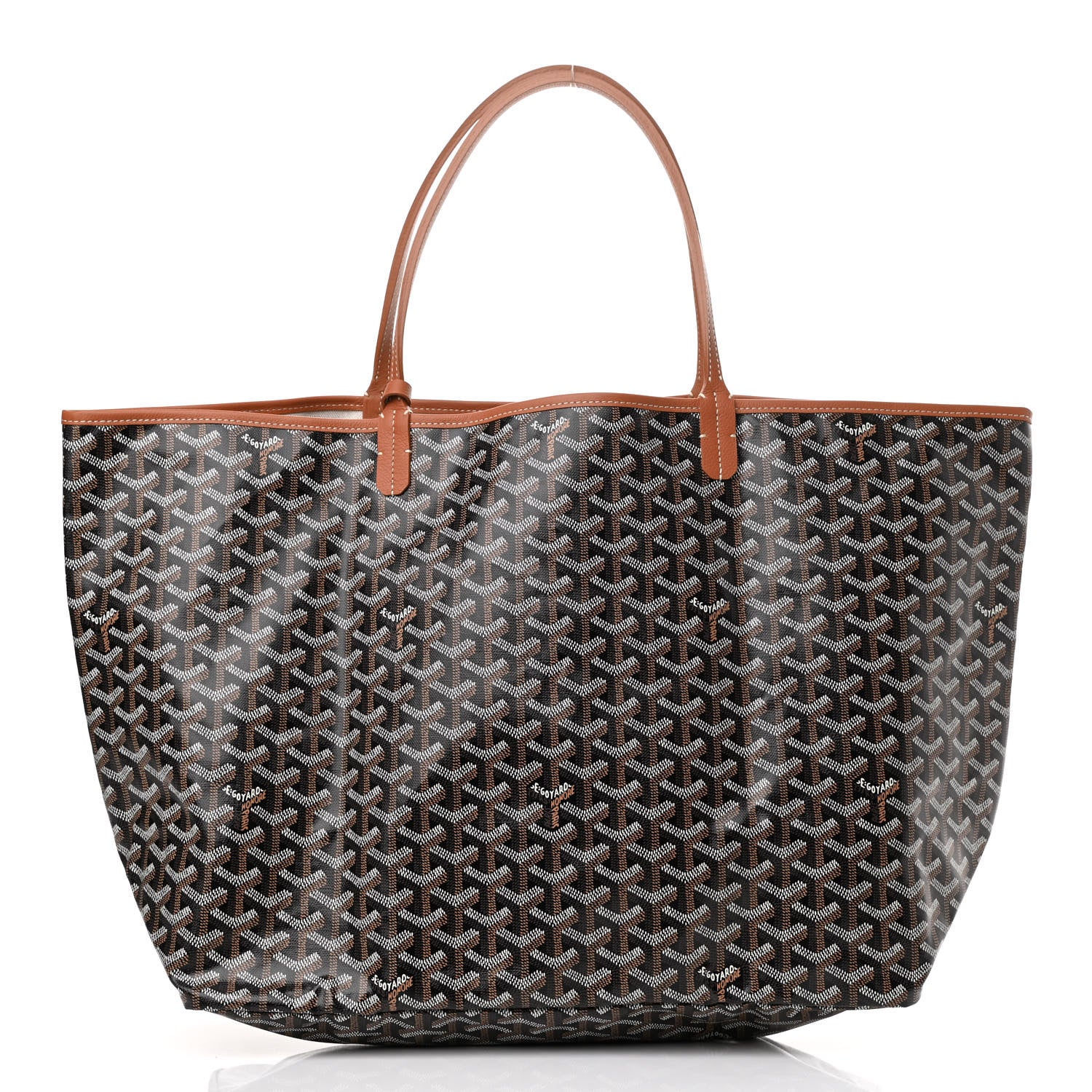 Goyard Goyardine Saint Louis GM Black Gold 3 of 11