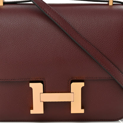 Hermes Evercolor Constance 18 Rouge H 8 of 11