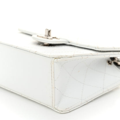 Chanel Caviar Quilted Mini Square Flap White 11 of 13