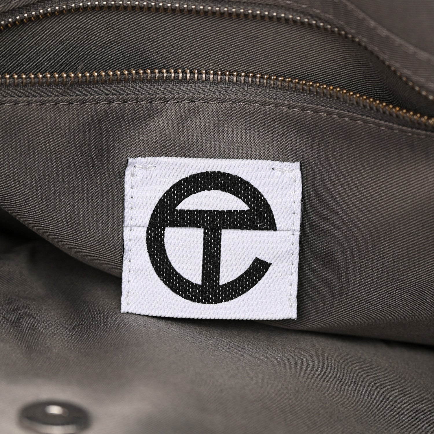 Telfar Vegan Leather Medium Shopping Bag Grey 6 of 11